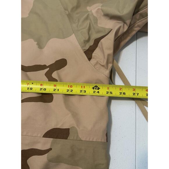 USGI Parka Mens Large Regular Desert Camo Cold Weather Hooded ECWCS Jacket - Picture 8 of 10